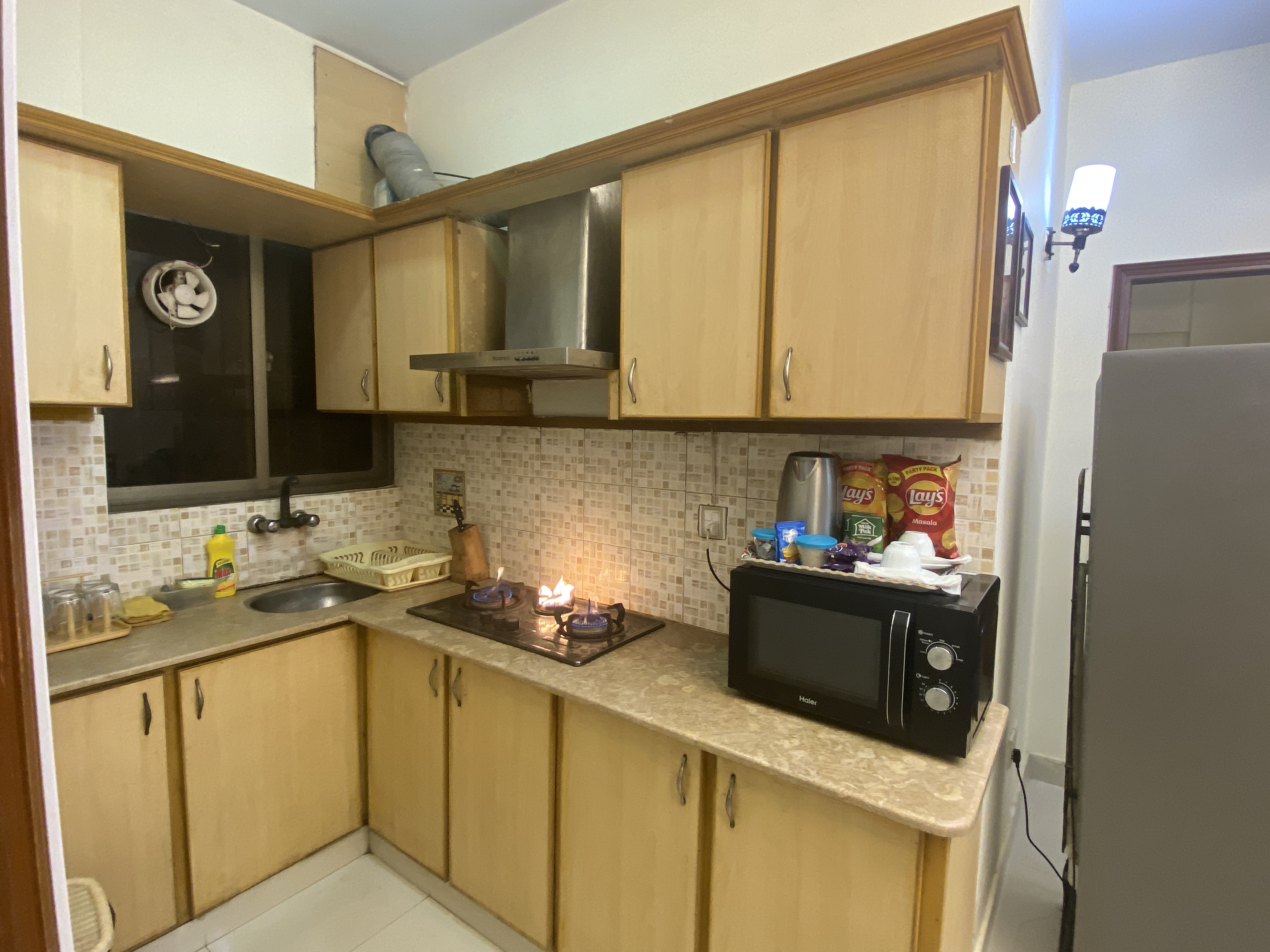 Fully Equipped Kitchenette
