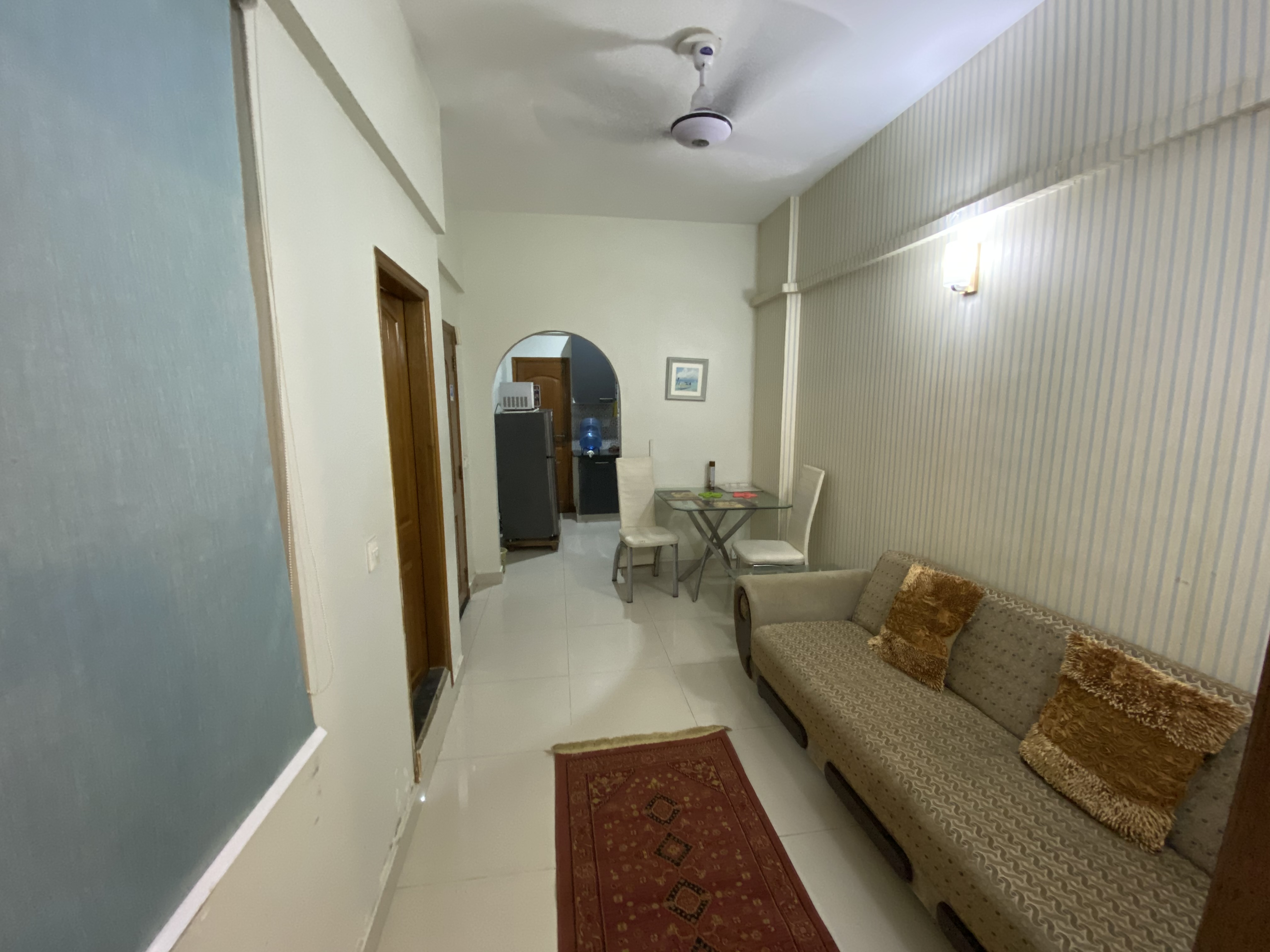 Spacious Lounge Area with Sofa