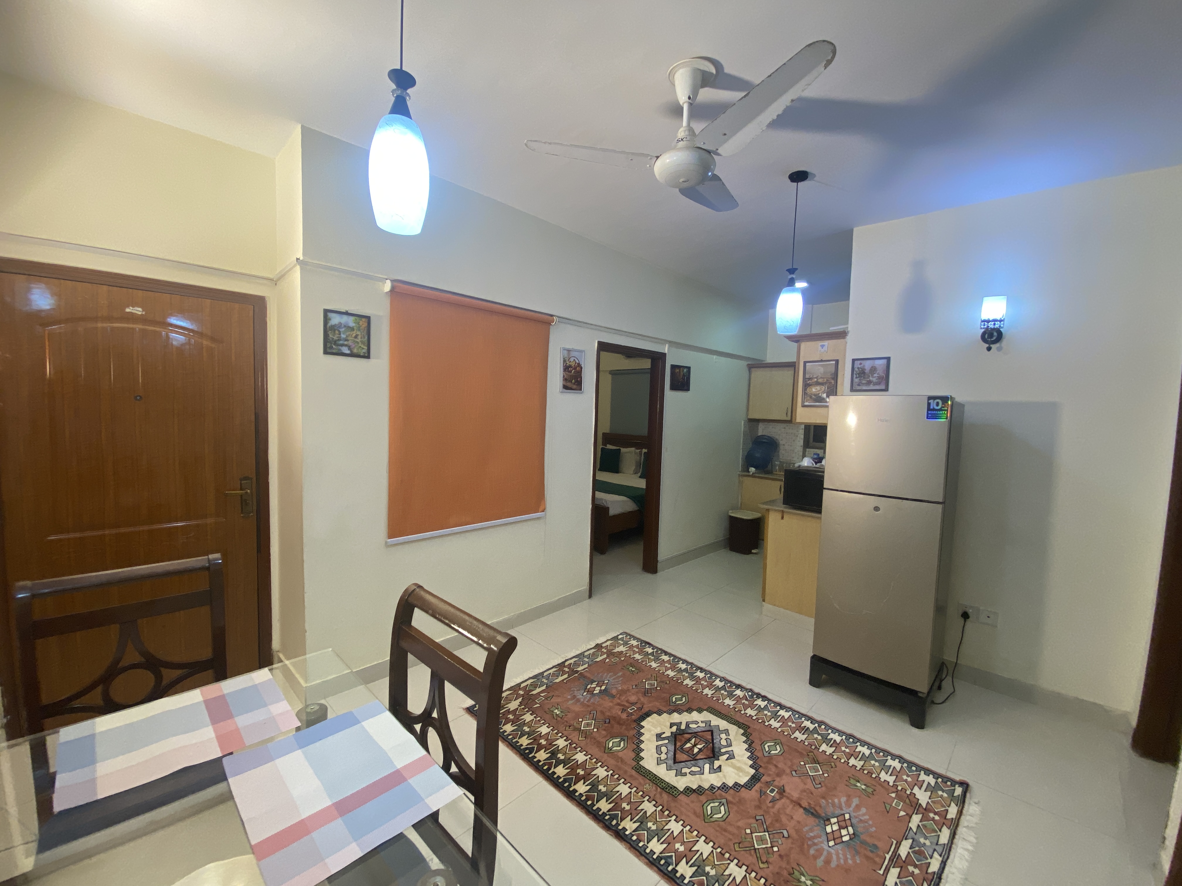 Lounge with Smart TV Setup