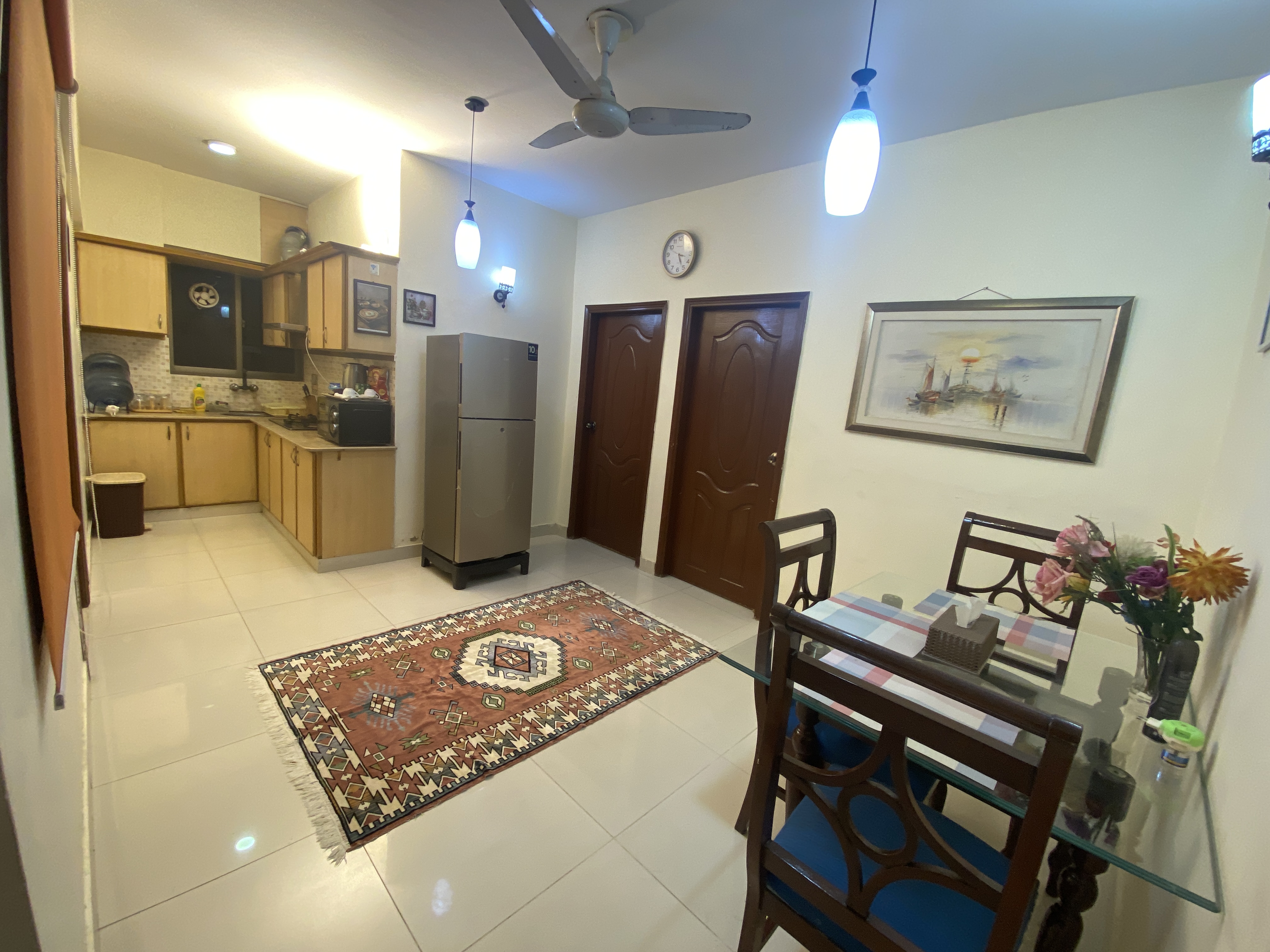 Spacious Lounge Area with Sofa